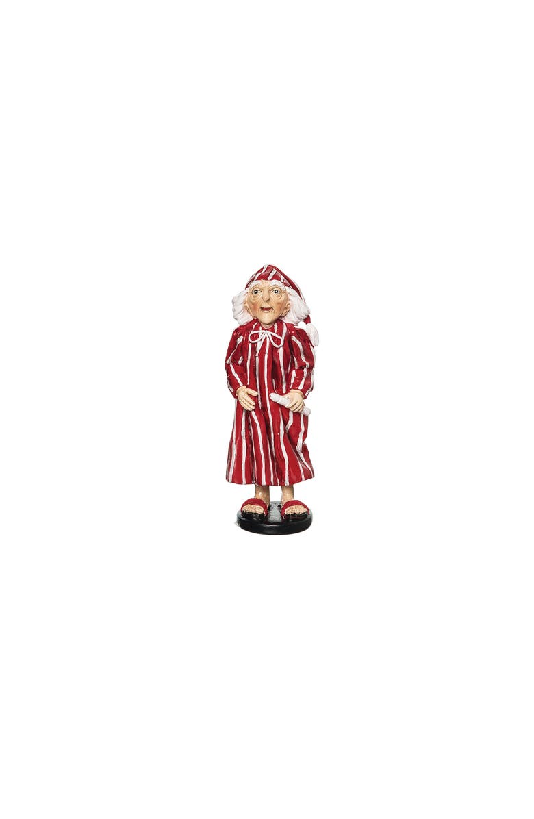 Gallerie II Ebenezer Scrooge Resin Gathered Traditions Joe Spencer Figure, Main, color, Red