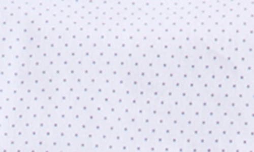 Tallia Kids' Purple Mini Dot Stretch Cotton Blend Dress Shirt In Purple