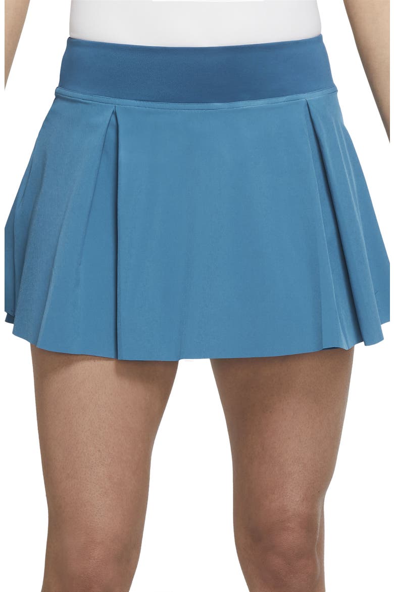 Club Tennis Skirt, Main, color, BRIGADE BLUE/ BRIGADE BLUE