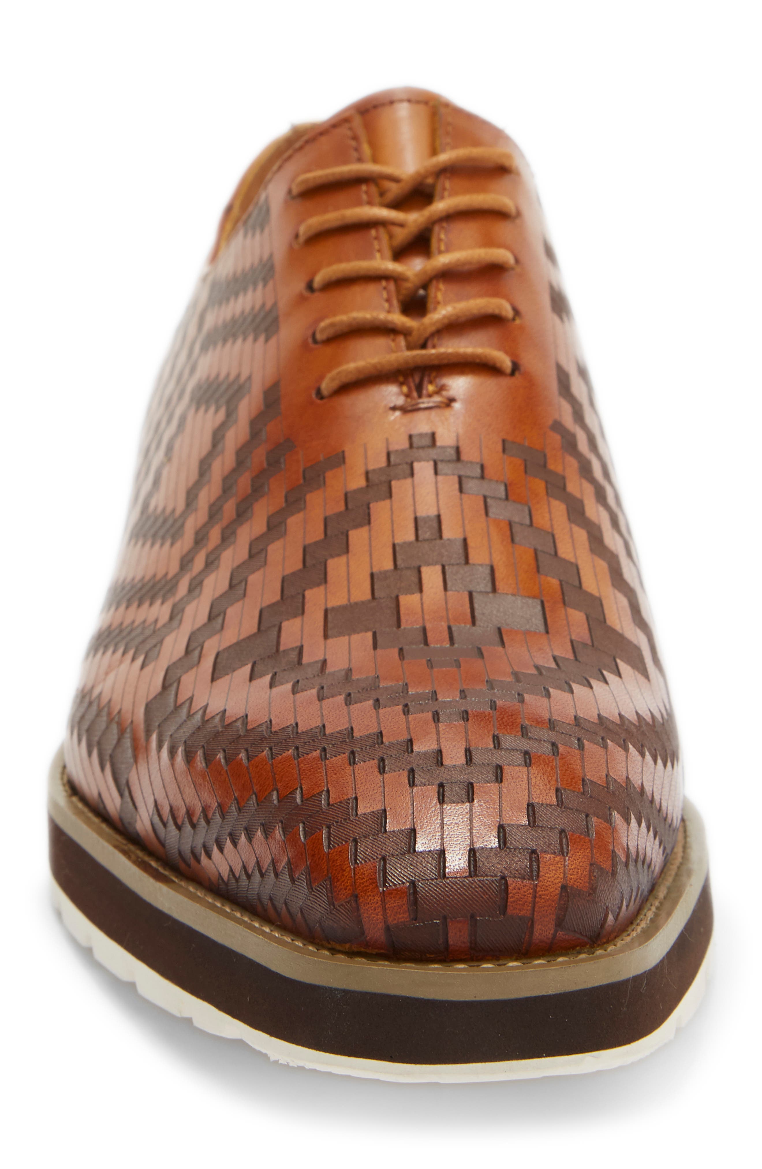 Maison Forte Marseille Wholecut Oxford, Alternate, color, Whisky