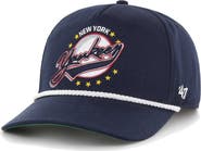 '47 Men's '47 Navy New York Yankees Wax Pack Collection Premier Hitch Adjustable Hat
