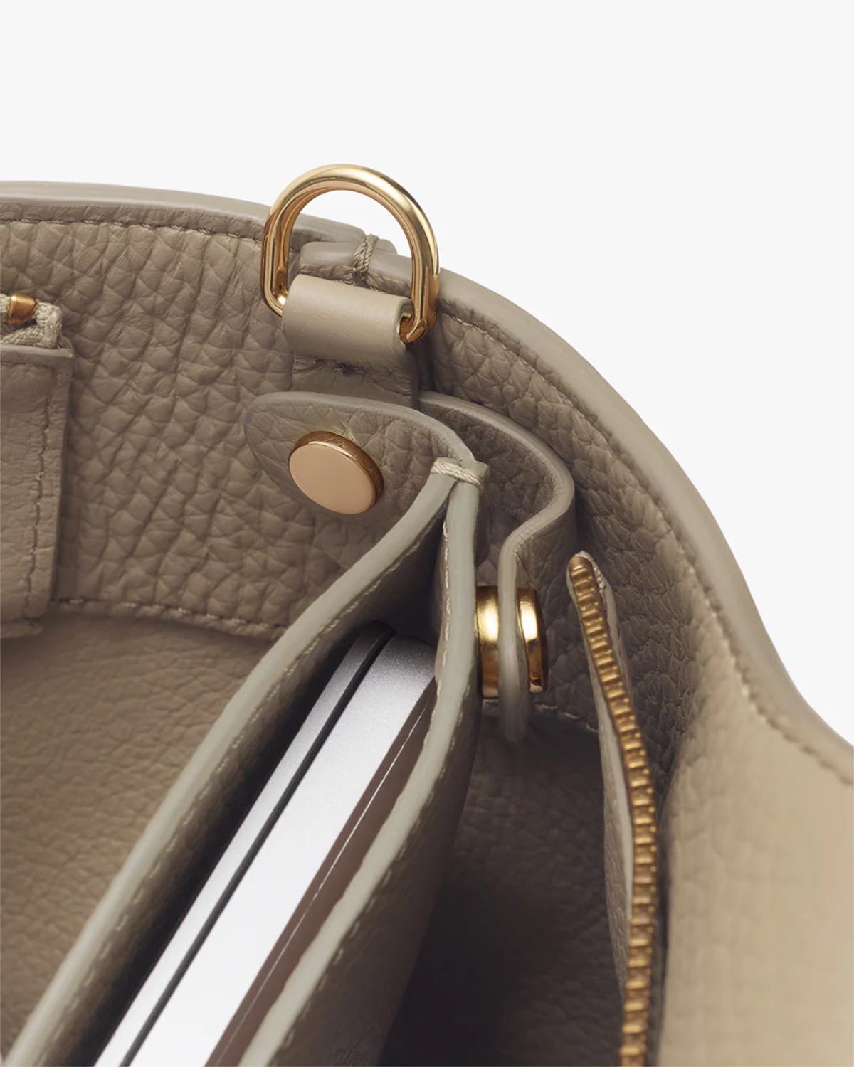 System Zipper Tote 16-inch, Alternate, color, Stone