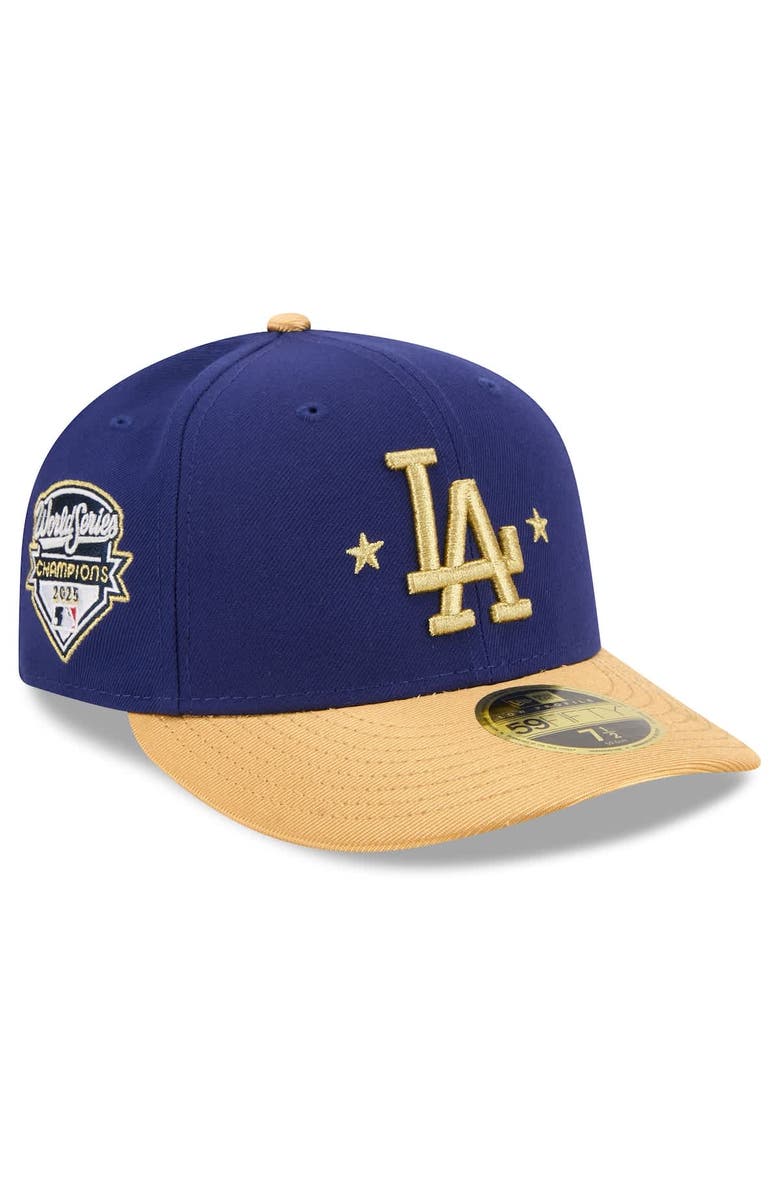 New Era Men's New Era  Royal Los Angeles Dodgers 2026 Gold Collection Low Profile 59FIFTY Fitted Hat, Alternate, color, Royal