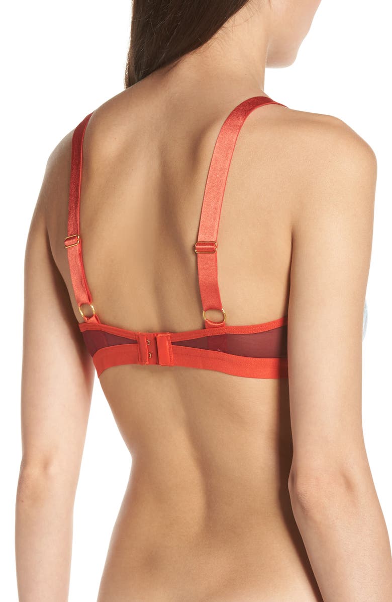 Dora Larsen Fern Underwire Balconette Bra, Alternate, color,