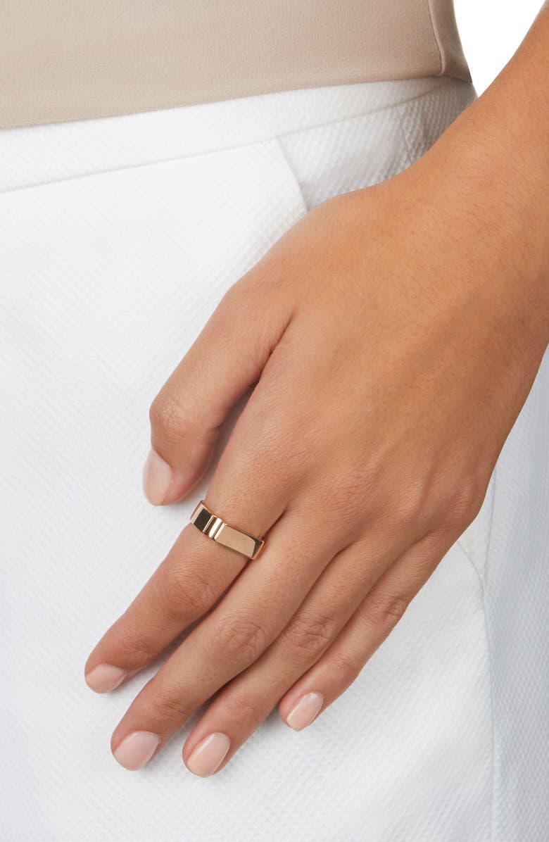 Monica Vinader Wide Signature Ring, Alternate, color, 