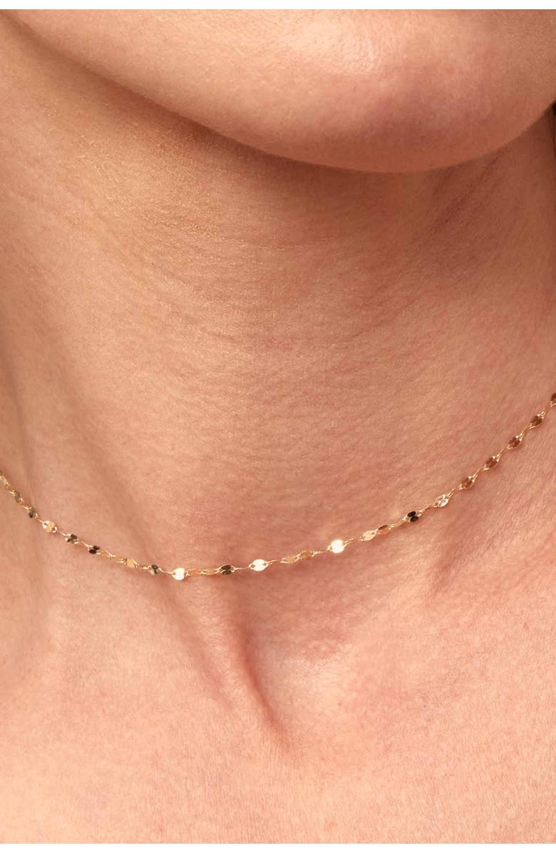 Oradina 14K Gold Cabaret Petite Choker, Alternate, color, 