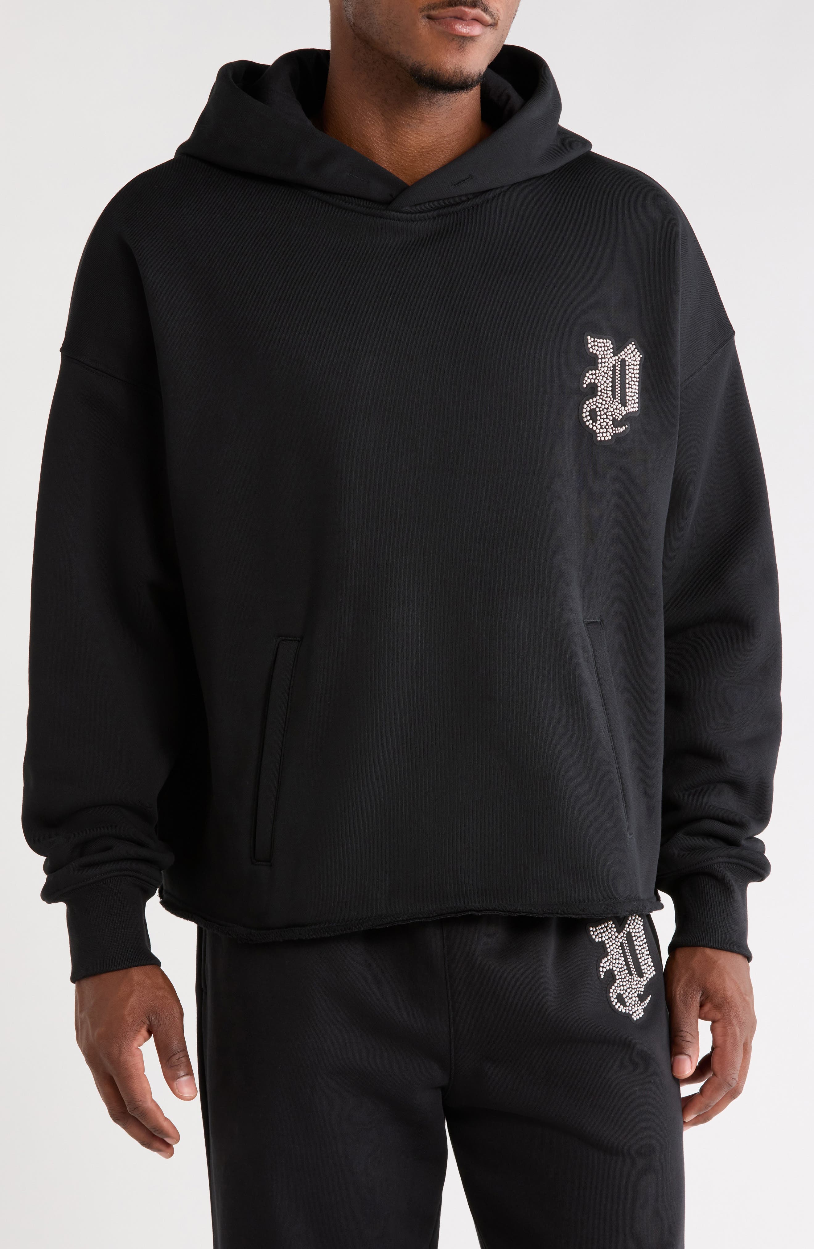 Oversize Heavyweight Cotton Fleece Hoodie