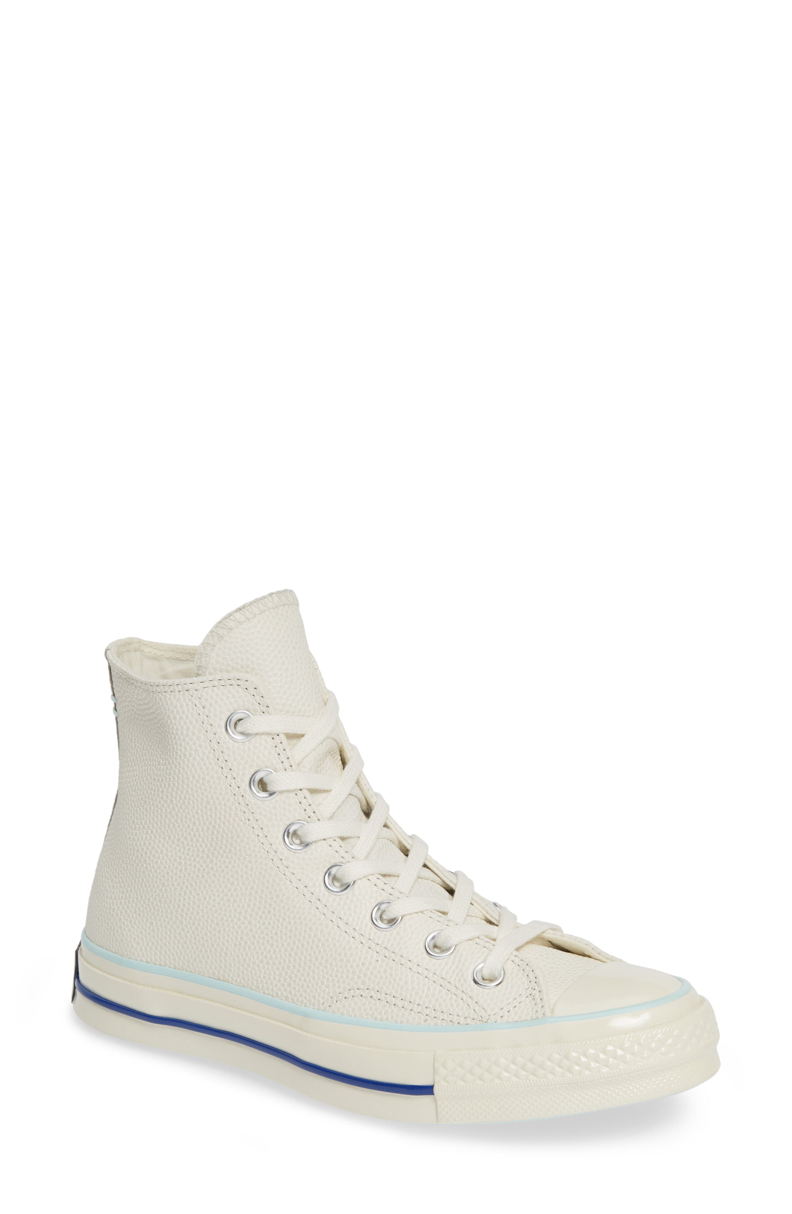 Converse Chuck Taylor<sup>®</sup> All Star<sup>®</sup> 70 High Top Leather Sneaker, Main, color, 
