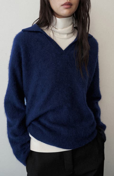 Wool Polo Neck Sweater