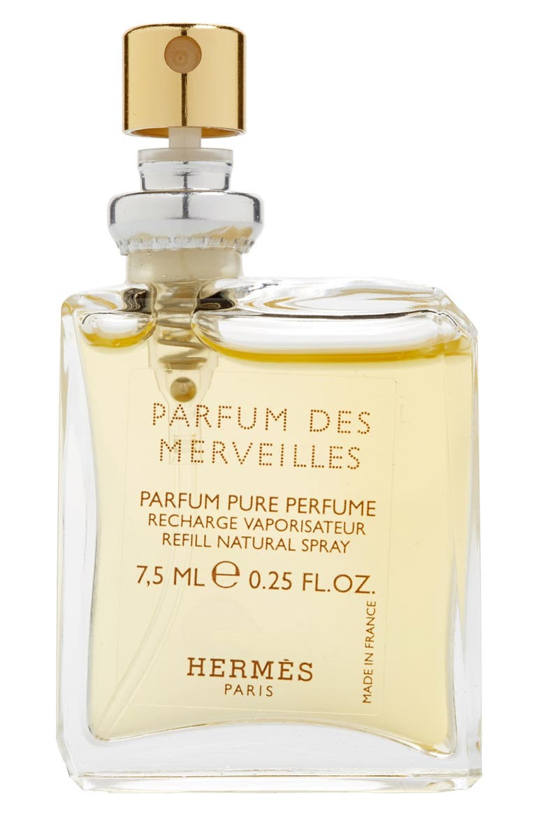 Hermès Eau des Merveilles Parfum des Merveilles - Pure perfume lock spray refill, Alternate, color, NO COLOR