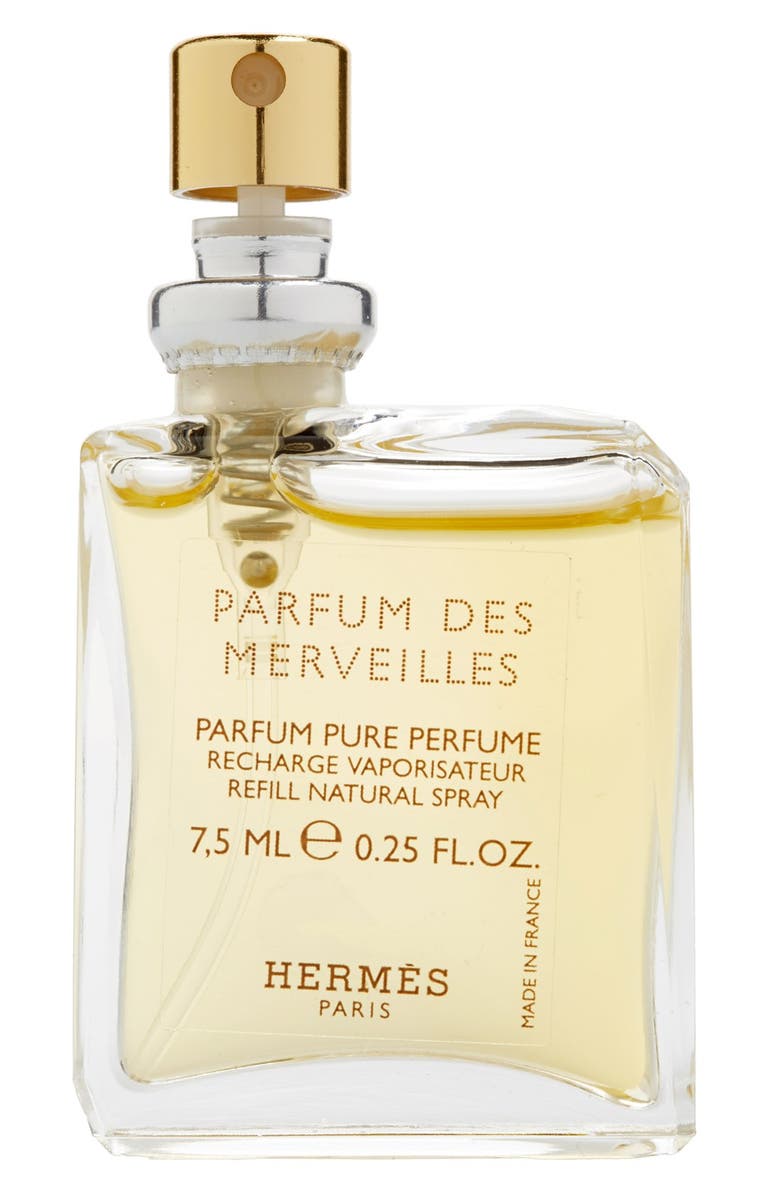 ZZDNU EAU DES MERVEILLES WNS FR Hermès Eau des Merveilles Parfum des Merveilles - Pure perfume lock spray refill, Alternate, color,