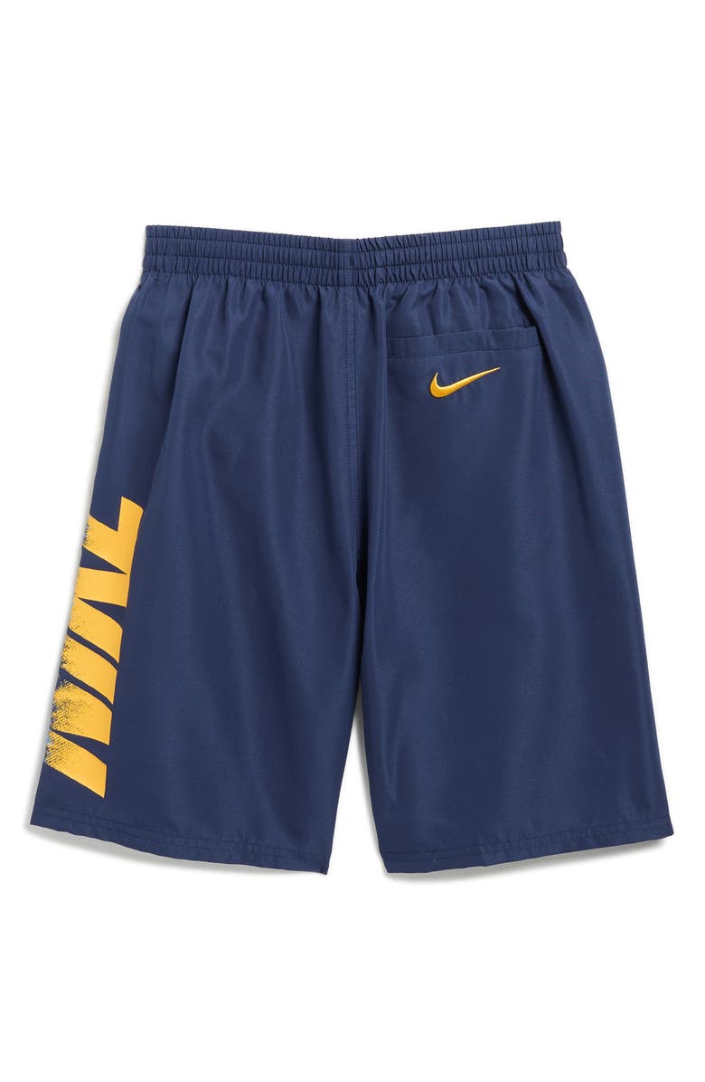 Nike Kids' 7-Inch Volley Swim Trunks, Alternate, color, Midnight Navy