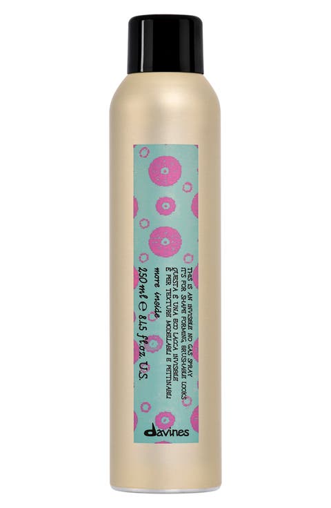 This Is an Invisible No Gas Hairspray