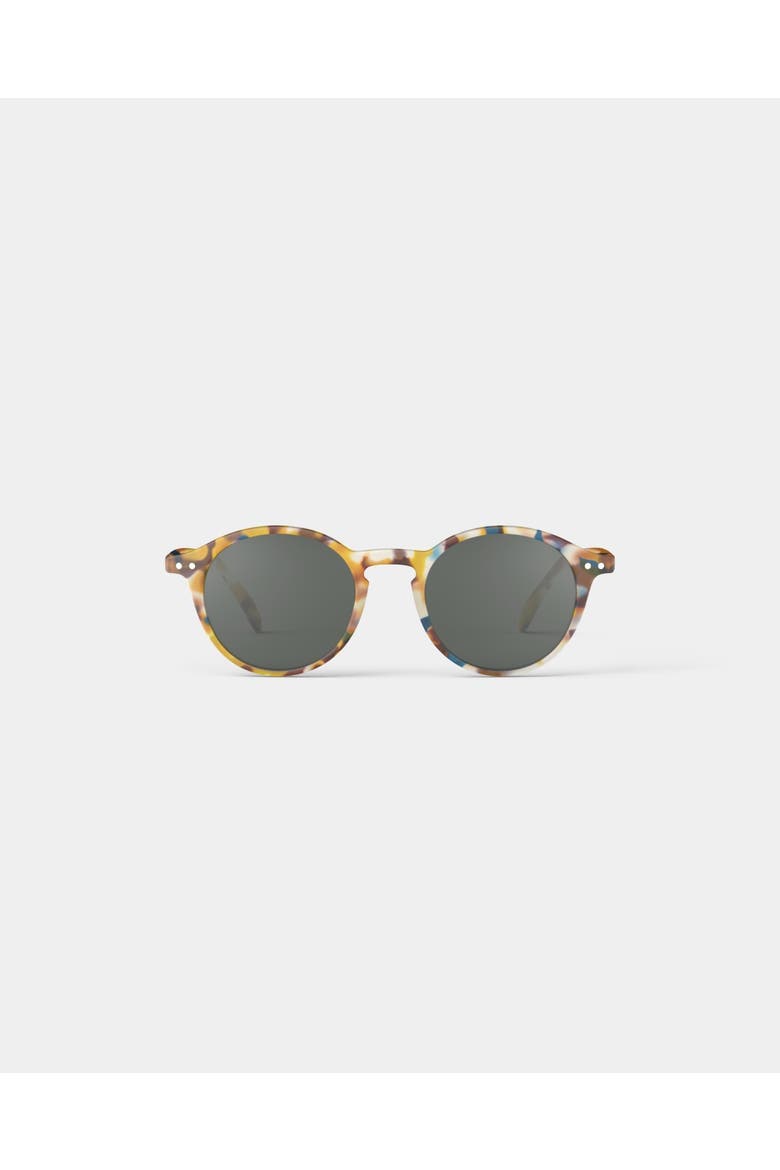#D 48mm Pantos Reading Sunglasses, Main, color, Blue Tortoise