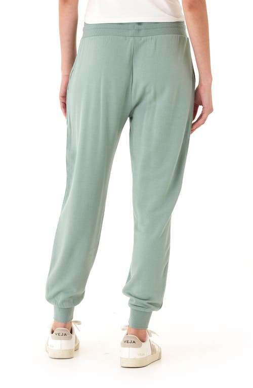 Threads 4 Thought Liara Feather Fleece Pocket Joggers In Wasabi