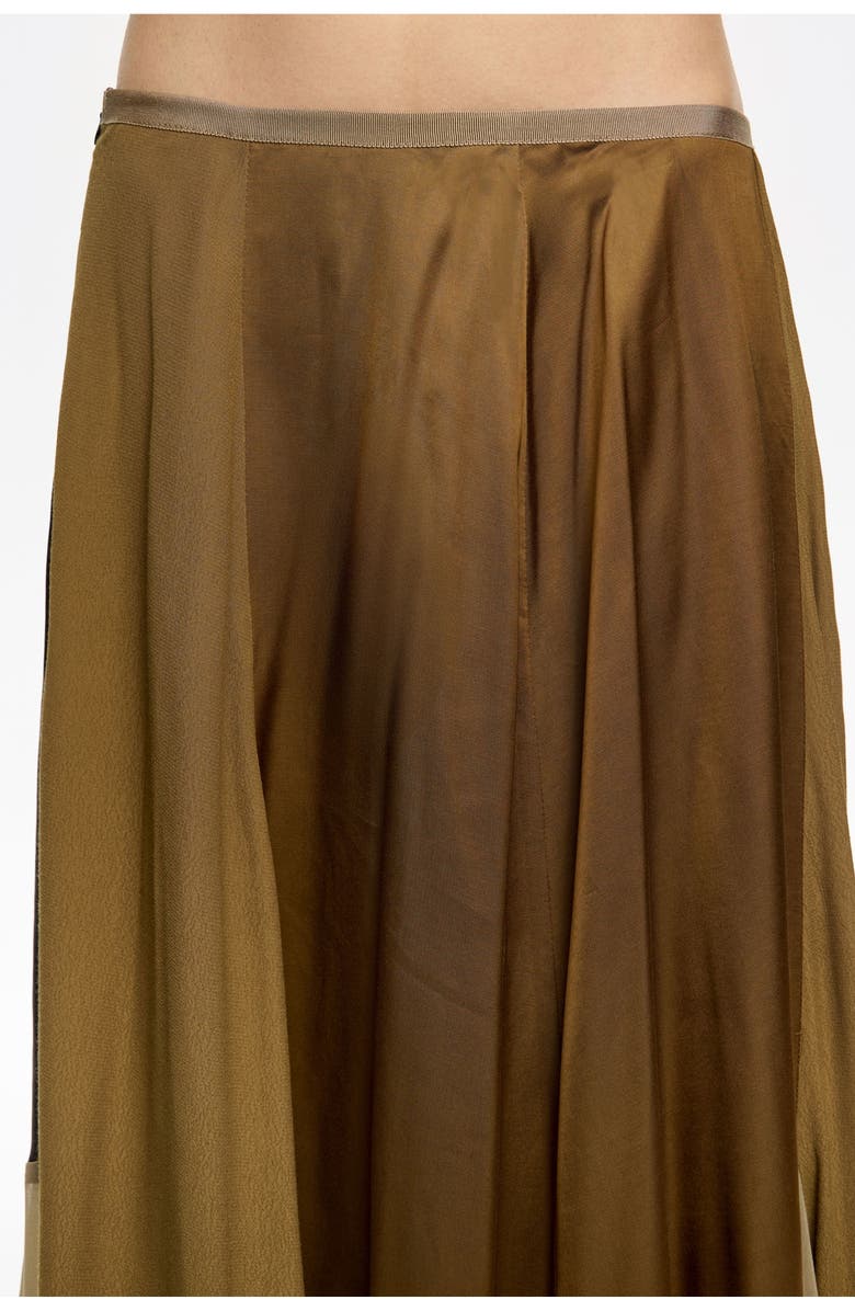 Bimba y Lola Patchwork Skirt, Alternate, color, Camel