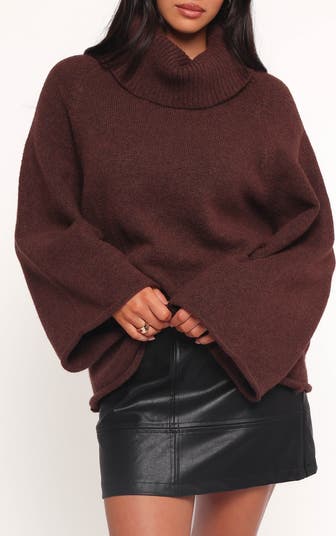 Petal & Pup Bindy Oversize Turtleneck Sweater | Nordstrom
