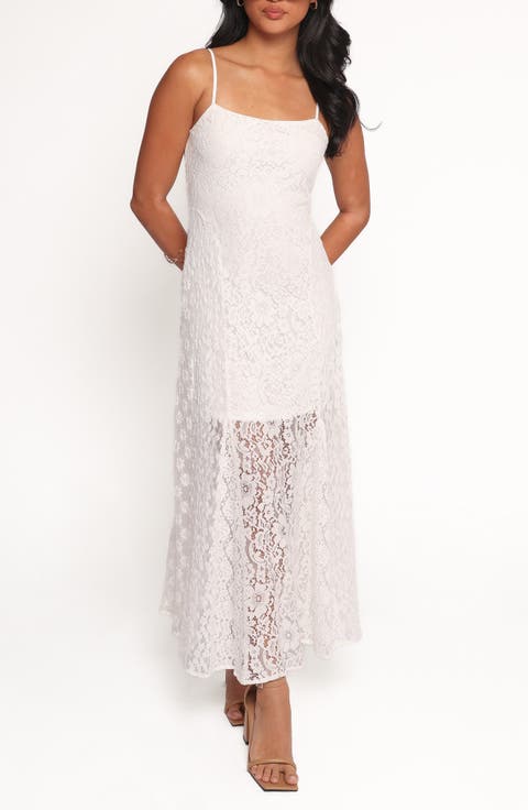 Varia Lace Sleeveless Maxi Dress