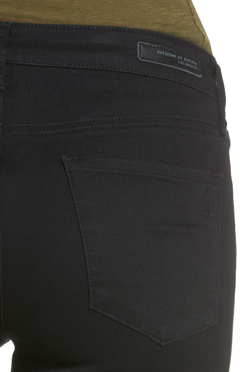 Articles of Society Sarah Ankle Skinny Jeans, Alternate, color, 