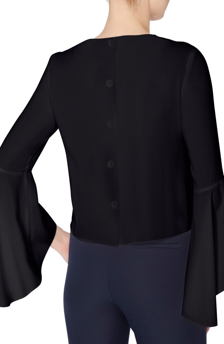 Catherine Catherine Malandrino Timber Bell Sleeve Blouse, Alternate, color,