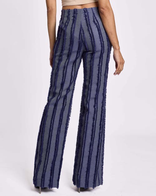 Santorelli Beth Flared Pant In Marine Blue