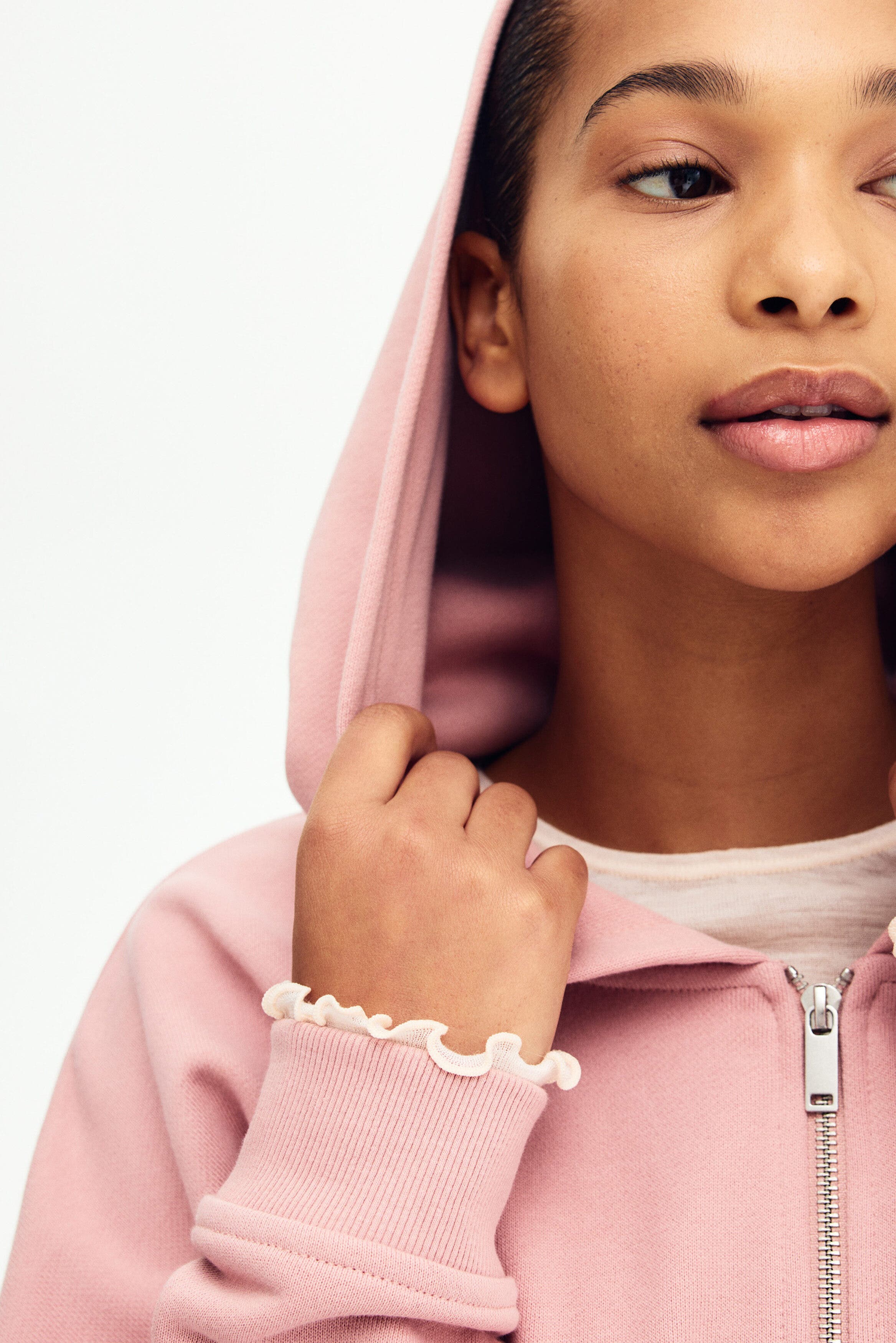 Drawstring Zip-through Hoodie - image 4