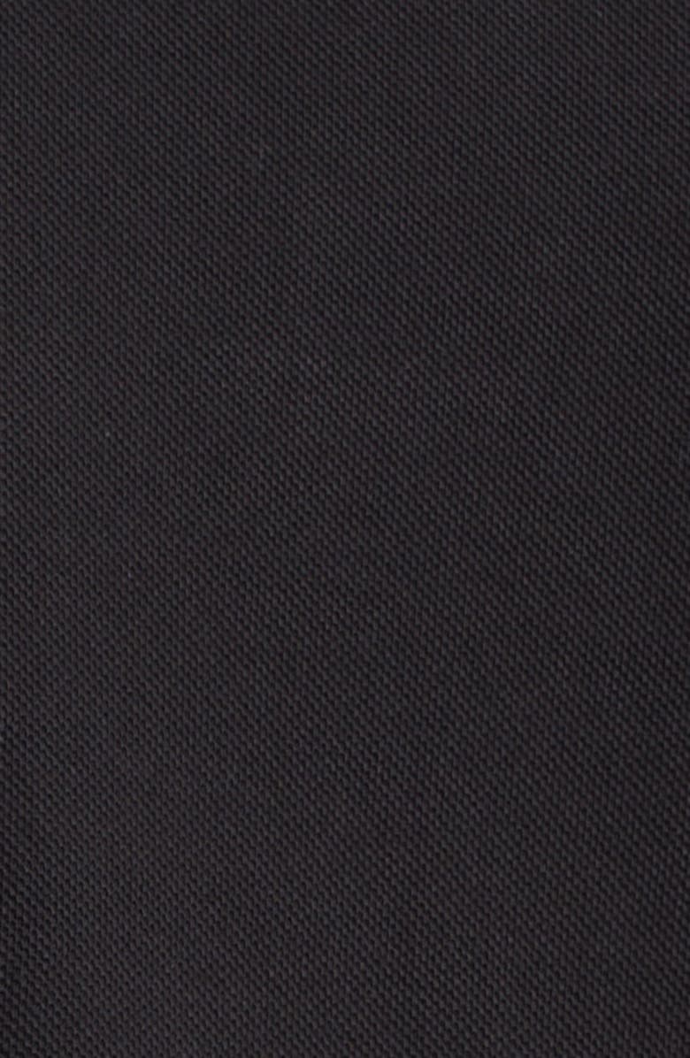 Moncler Logo Cotton Piqué Polo, Alternate, color, Black