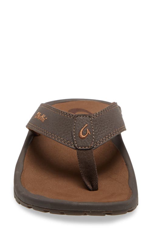 Olukai Ohana Flip Flop In Brown