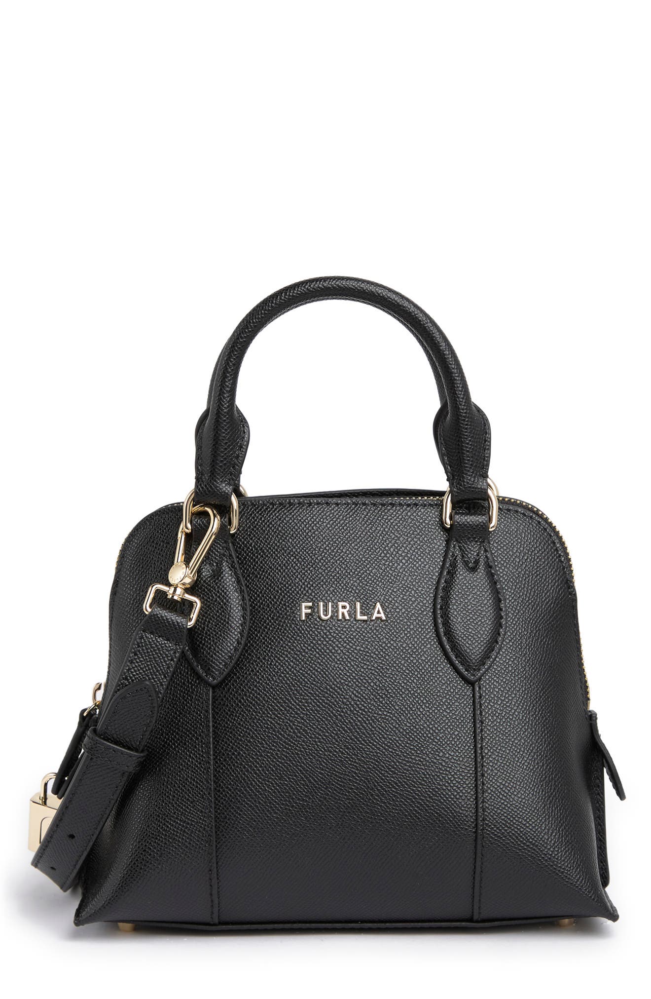 Furla Vittoria Top Handle Dome Crossbody Bag, Main, color, 