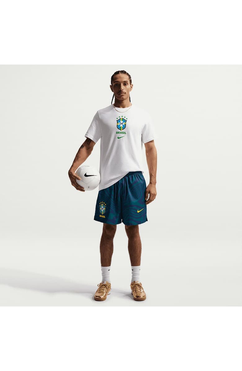 Nike Men's Nike Teal Brazil National Team 2026 Club Flow Shorts, Alternate, color, Teal