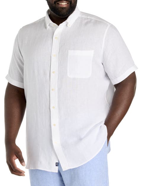 Big & Tall Surfside Linen Sport Shirt