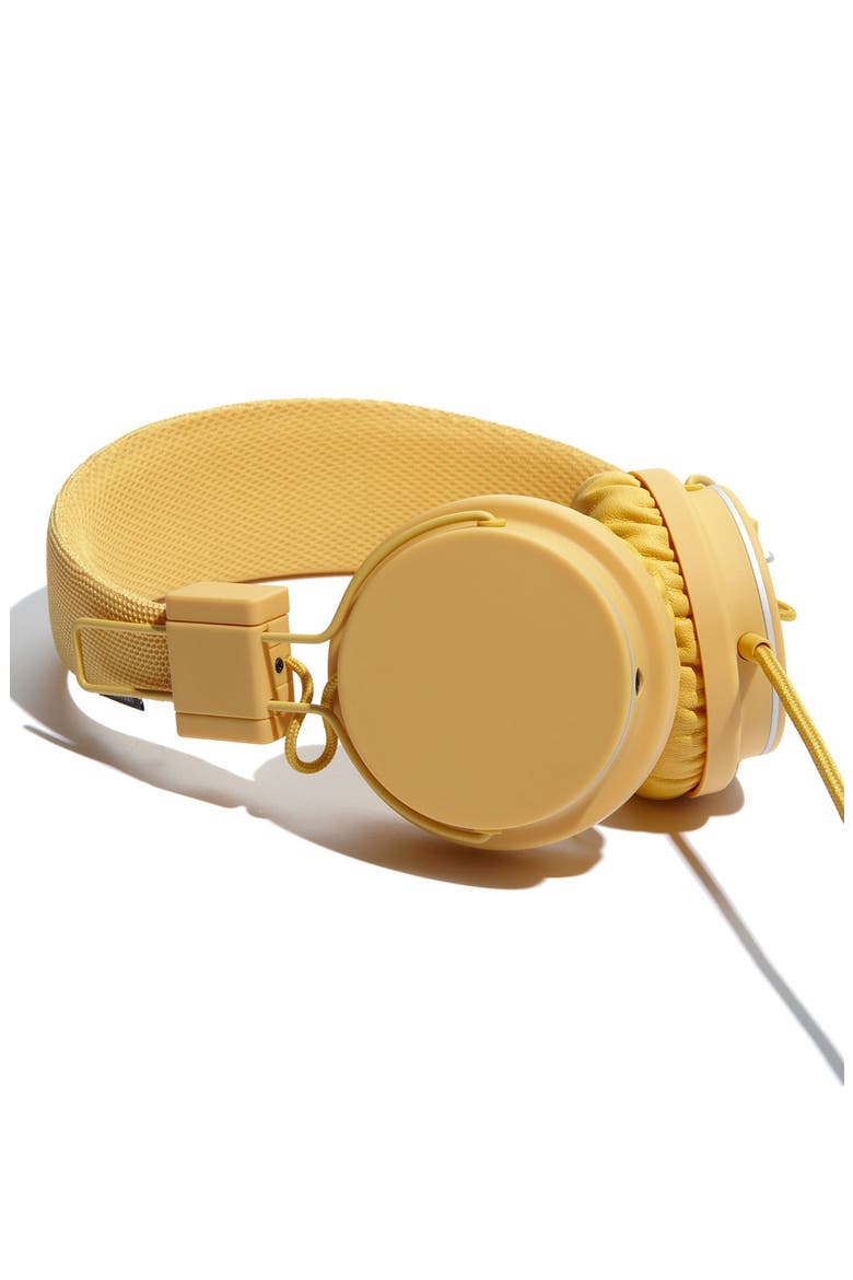 'Plattan' Headphones, Alternate, color, MUSTARD