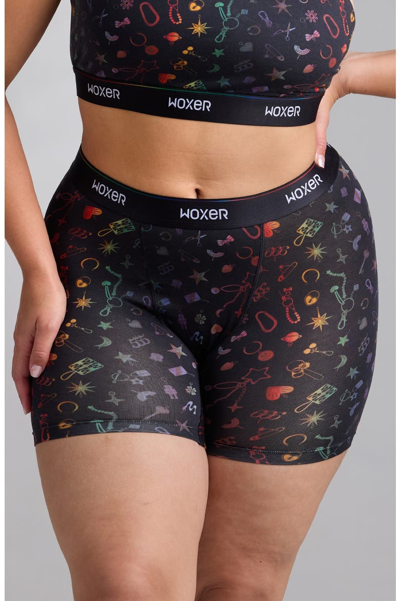 Baller High Rise Ultrasoft Boxer Briefs, Main, color, LUCKY CHARMS