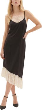 Lily and Lionel London Abby Lace Insert Midi Dress