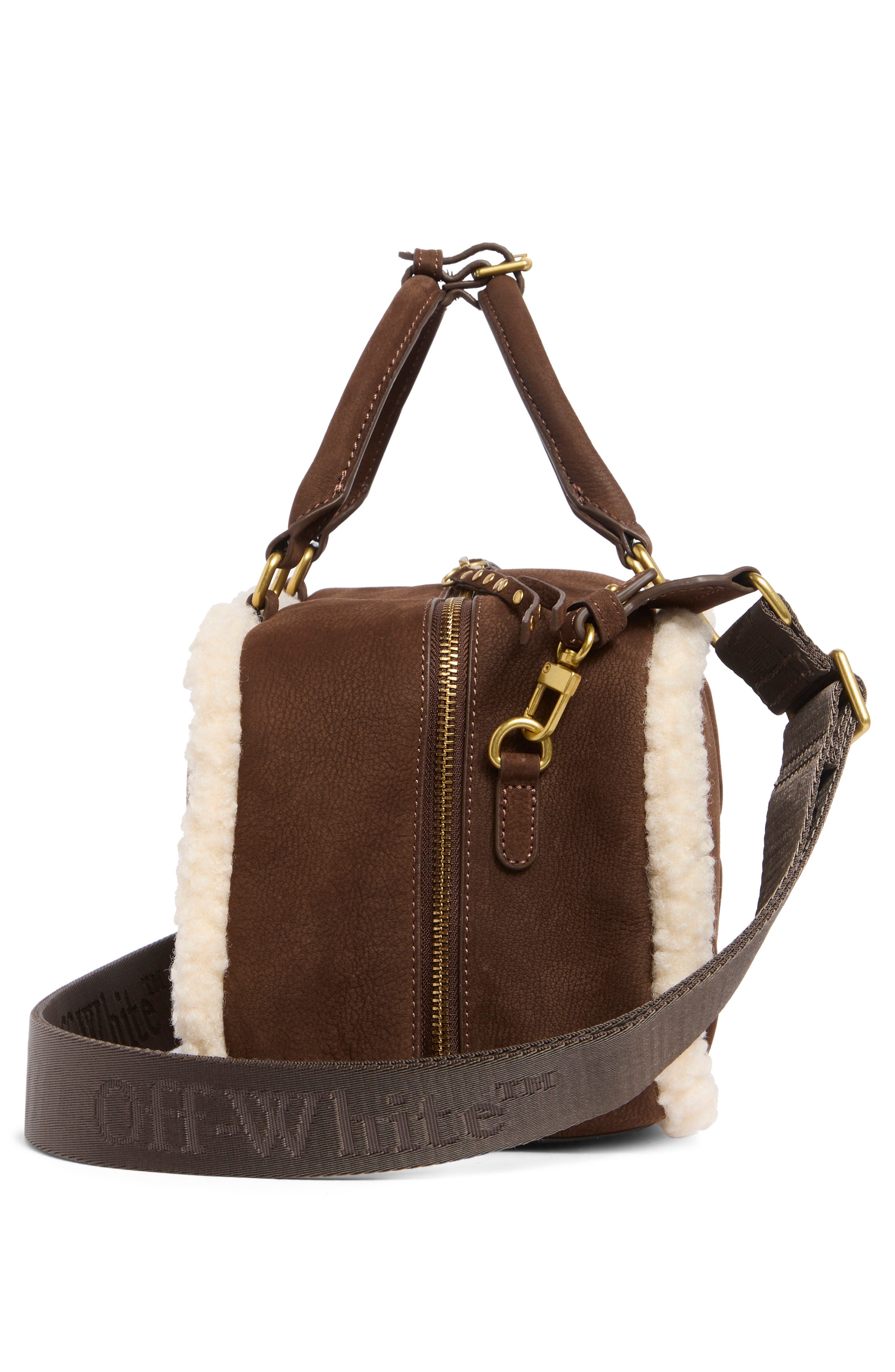 Off-White All Day Suede Satchel (Women) | Nordstromrack