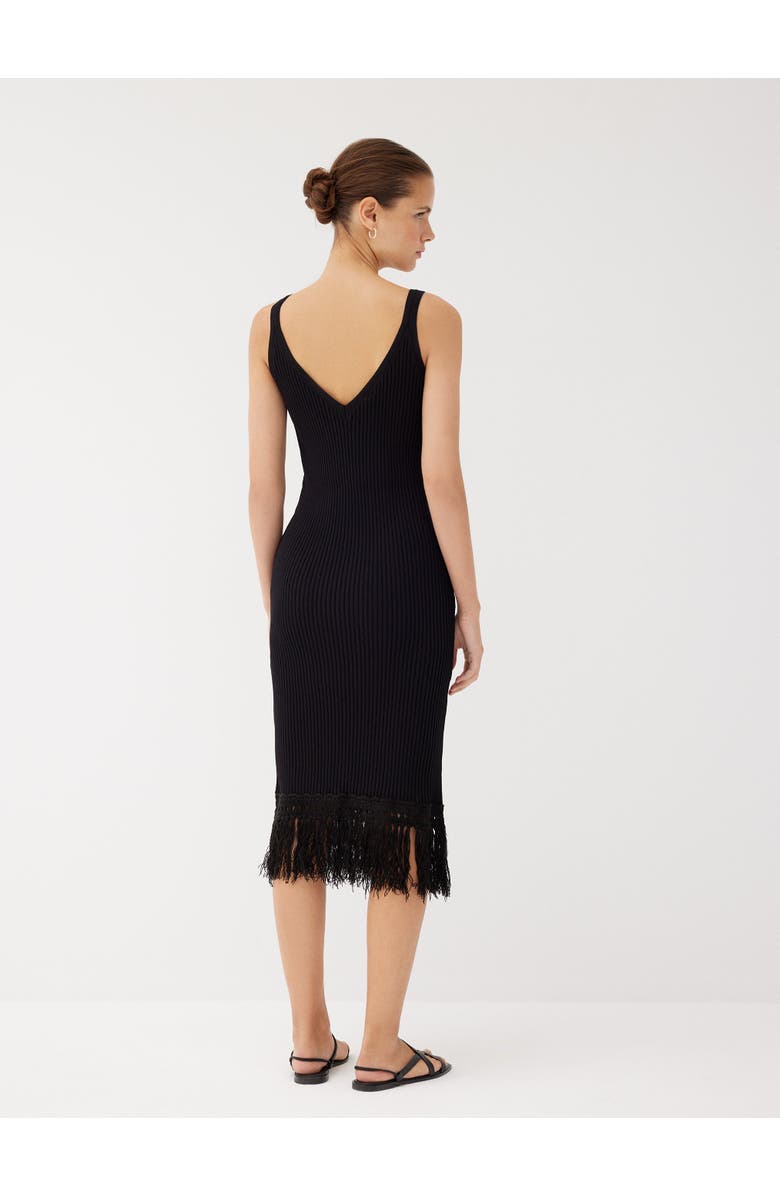 Labeca London Storm Striped Linen-Blend Bustier Top, Alternate, color,