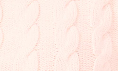 Cece Cable Stitch Cardigan In Pink