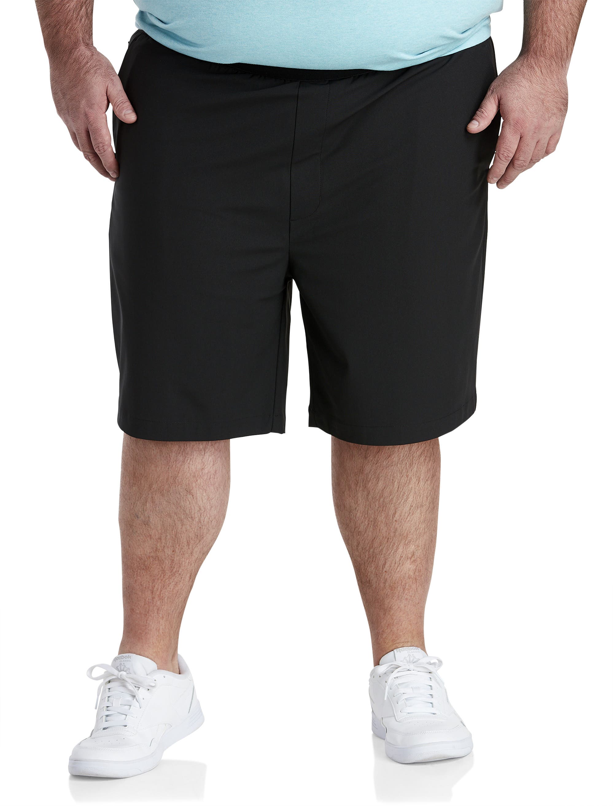 Society of One by DXL Big & Tall Commuter Shorts in Black 