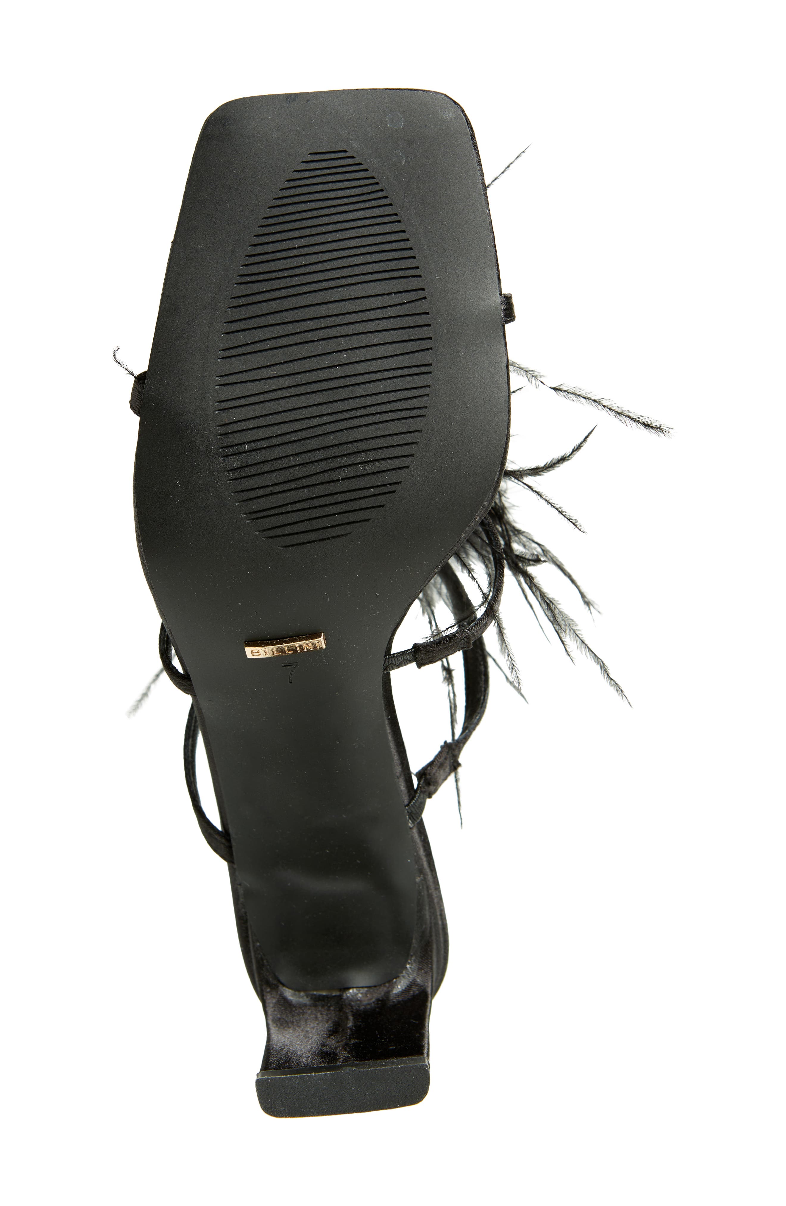 Billini Kayden Feather Slide Sandal, Alternate, color, 