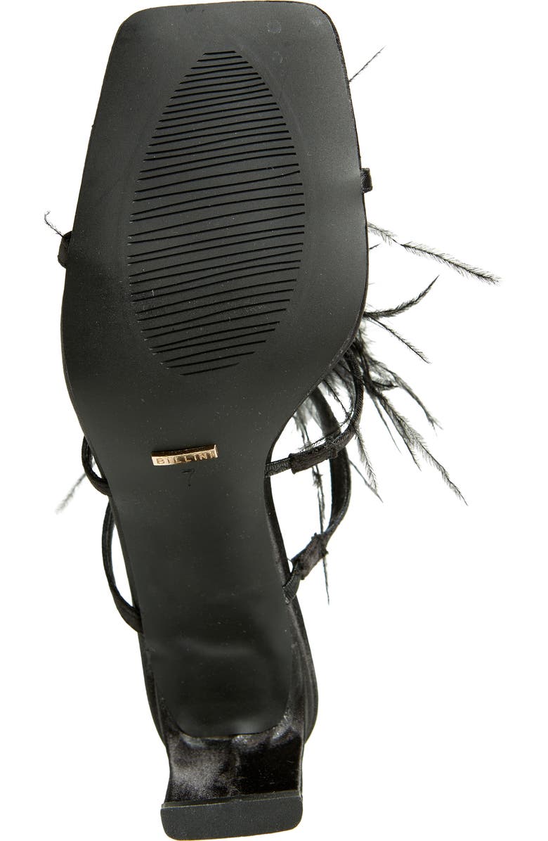 Billini Kayden Feather Slide Sandal, Alternate, color,