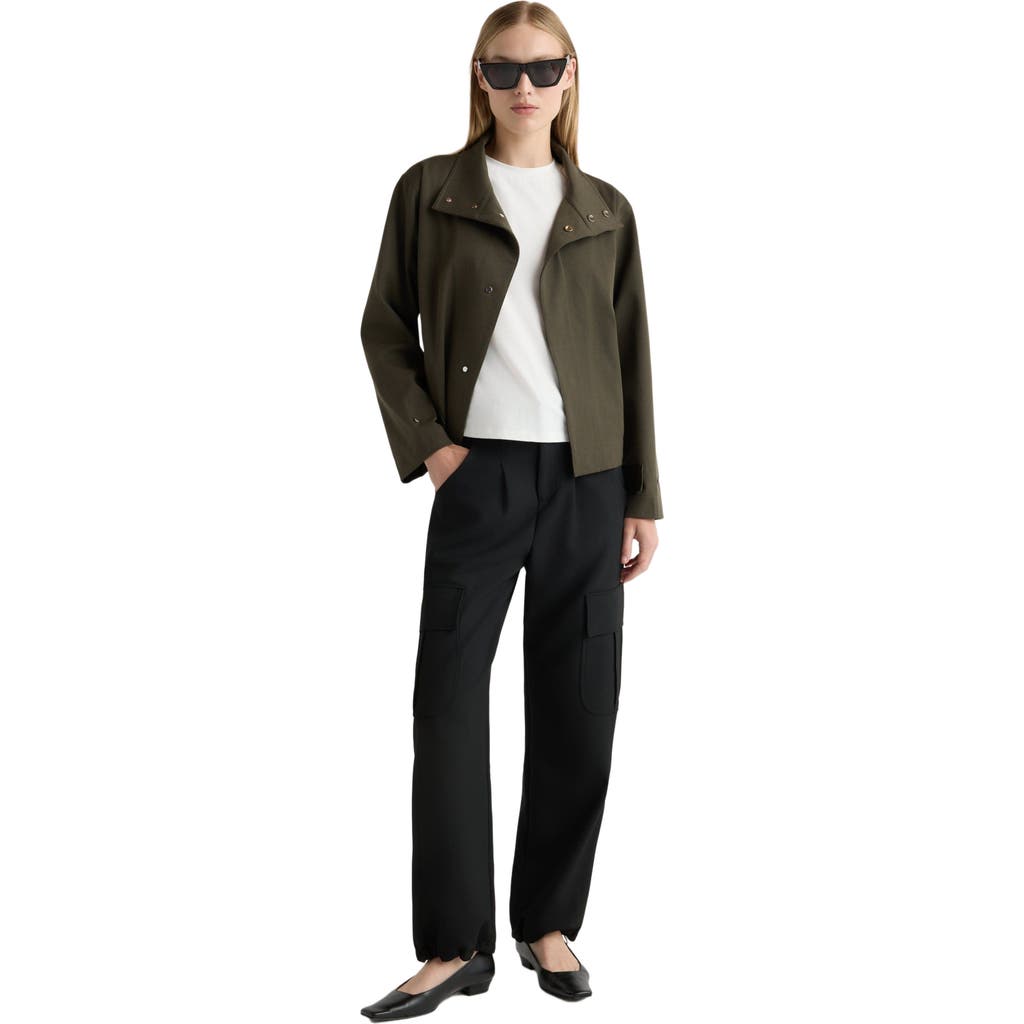 Modern Citizen Lynda Tailored Utility Pant In Green