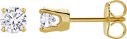 LuvMyJewelry Seraph 0.60 Ct TW Lab Grown Round Diamond Studs 14K Gold Earrings