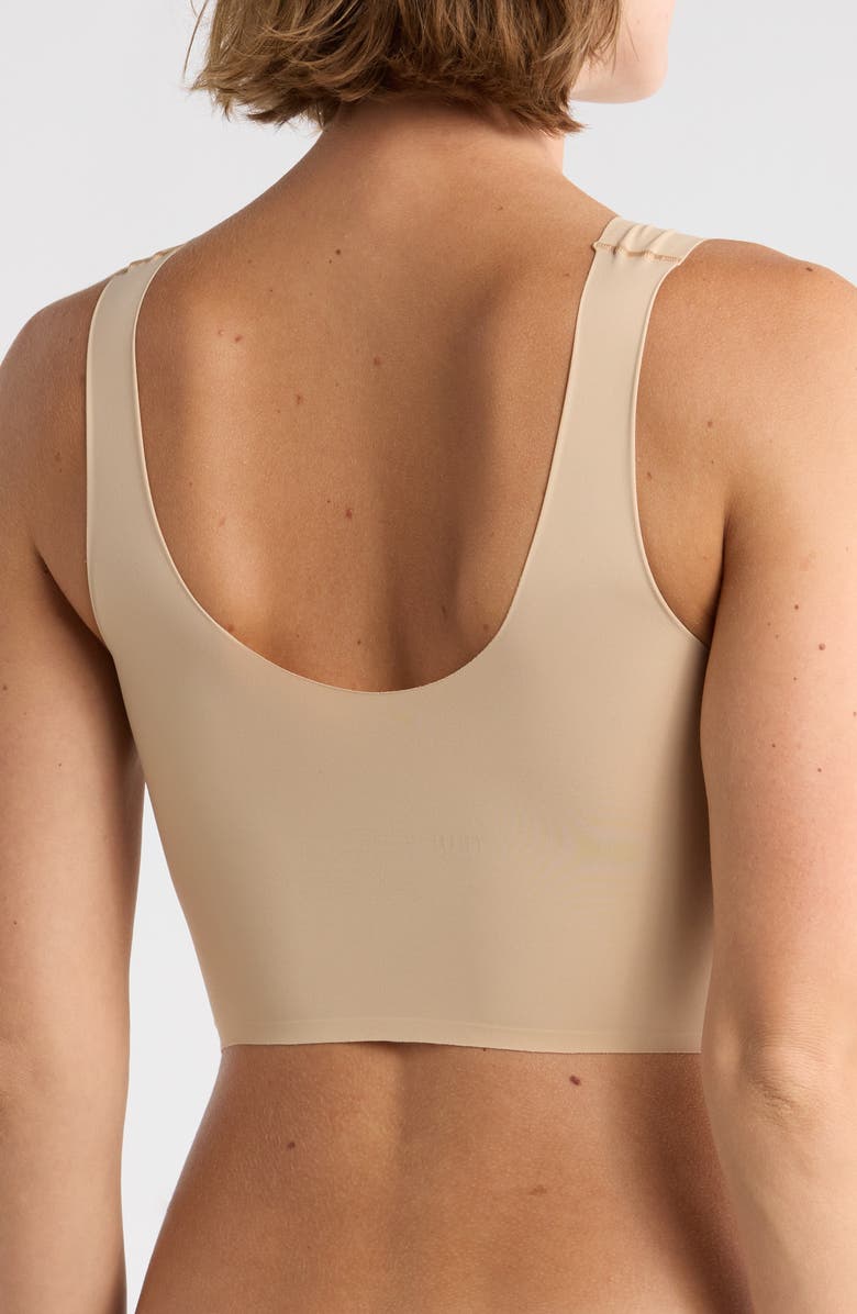 True & Co True Everybody Scoop Neck Bra, Alternate, color, Bare