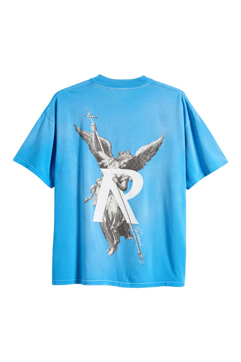 Archangel Cotton Graphic T-Shirt, Alternate, color, ELECTRIC BLUE