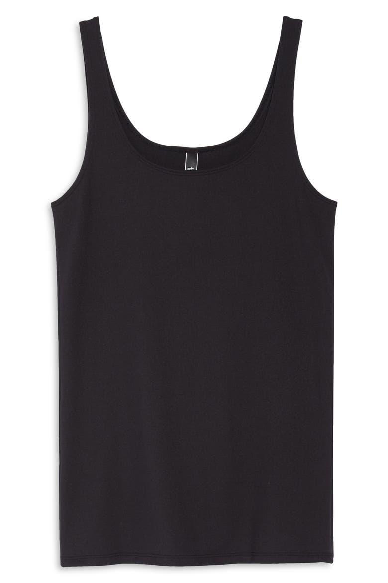 Velvety Soft Tank, Alternate, color, BLACK