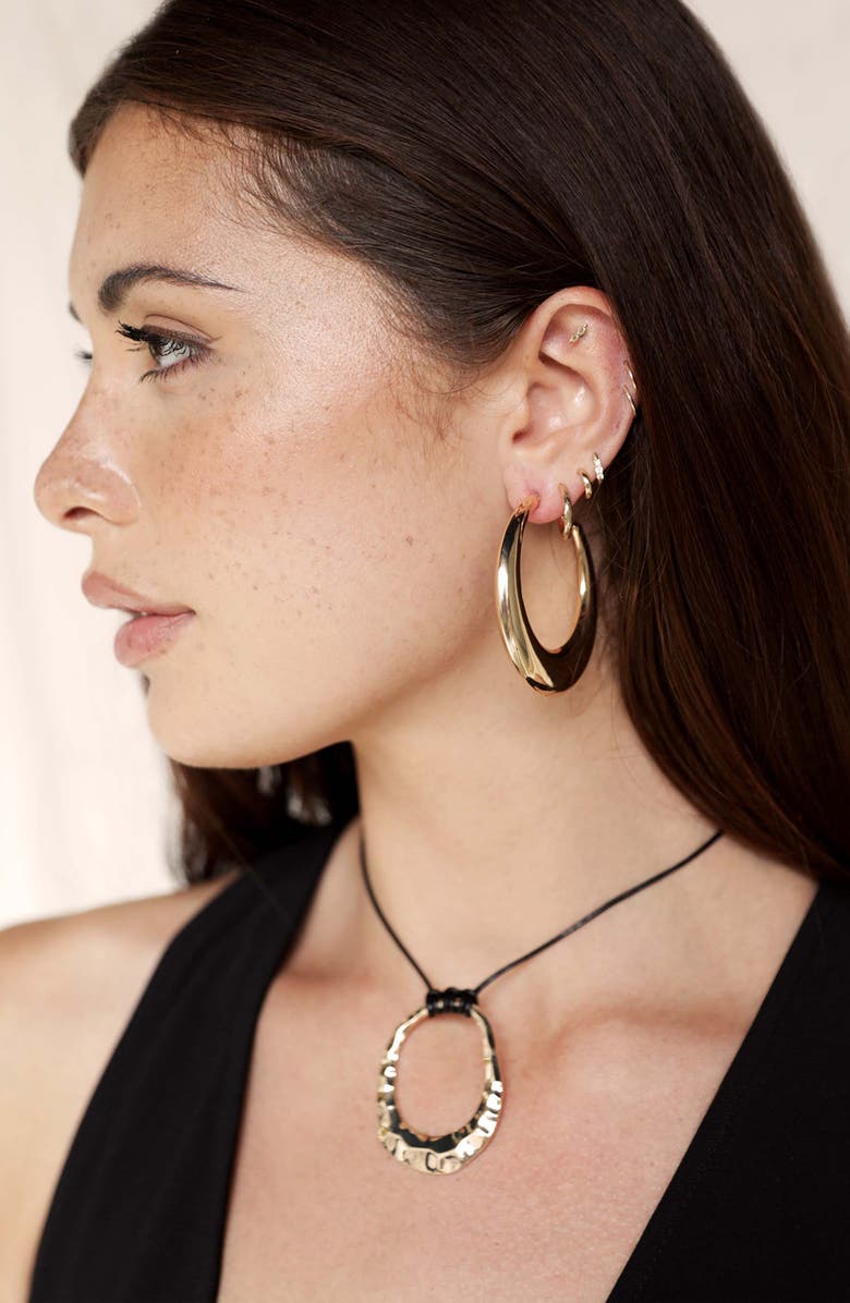 Ettika Essential Hoop Earrings, Alternate, color,