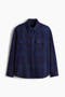 selected Dark Blue/Plaid