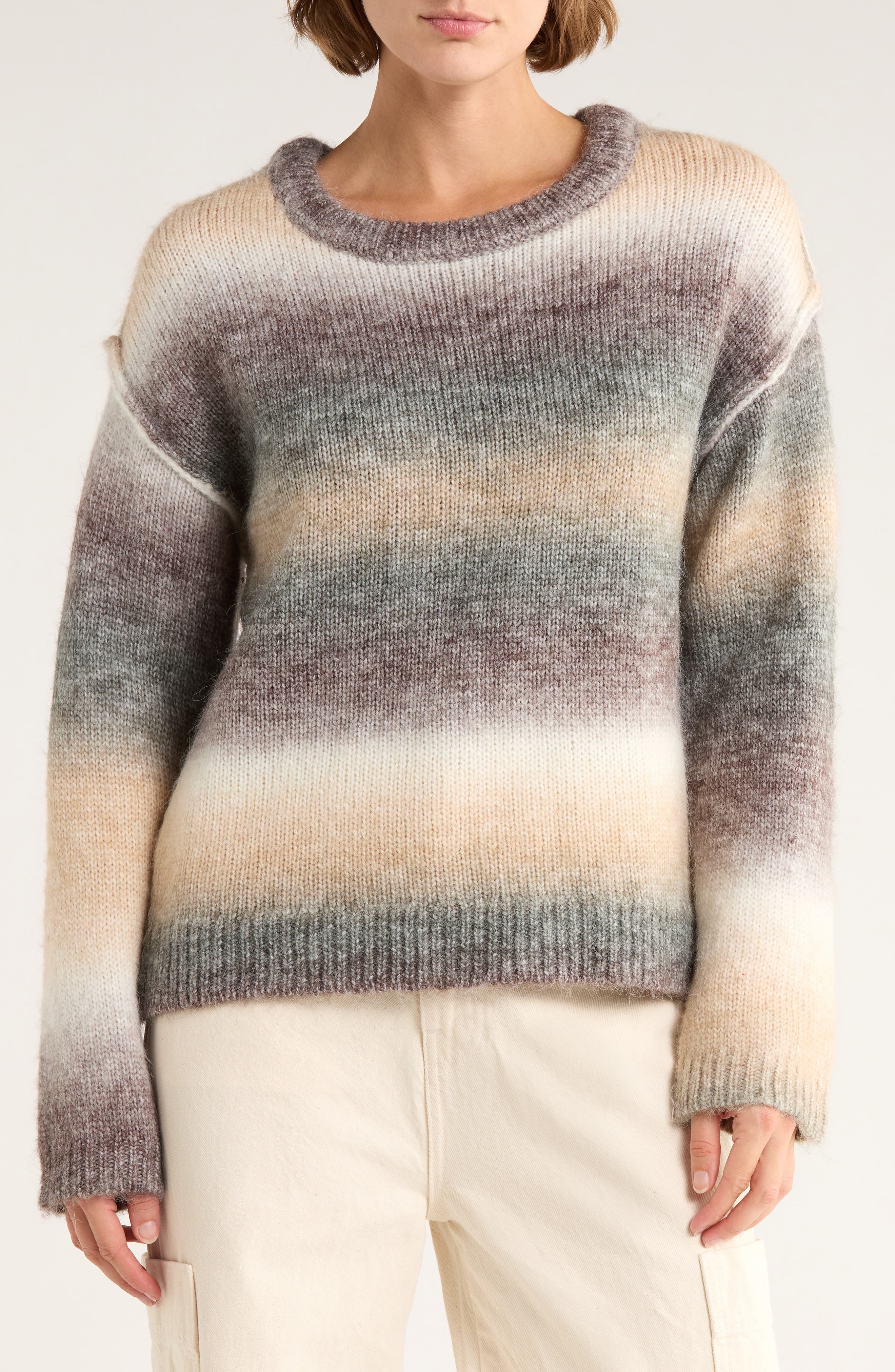 Thread & Supply Diffused Stripe Sweater