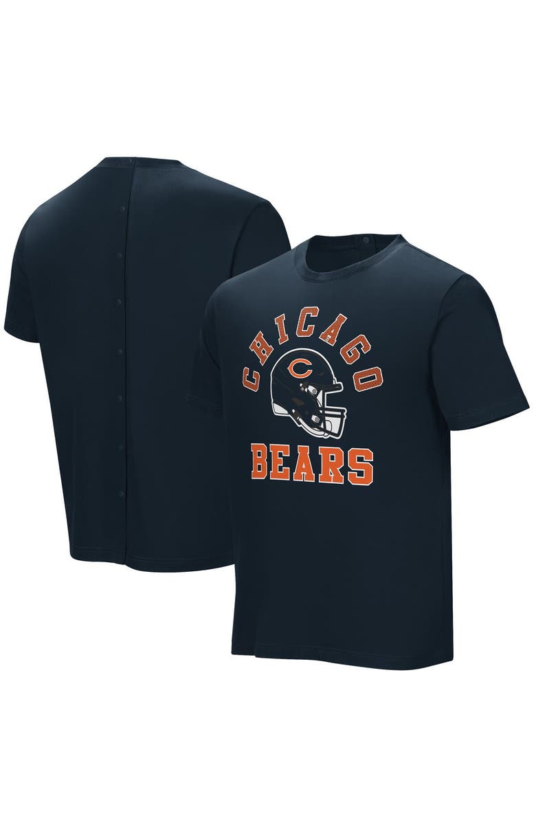 NFL Men's Navy Chicago Bears Field Goal Assisted T-Shirt, Main, color, Navy