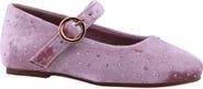 SHUSHOP Kids' Annabelle Mini Velvet Mary Jane
